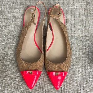 Kate spade Ginny cork flats